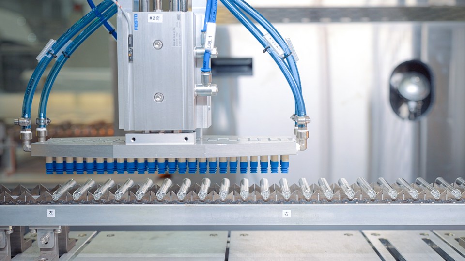 cartridges production in Zhangjiagang plant