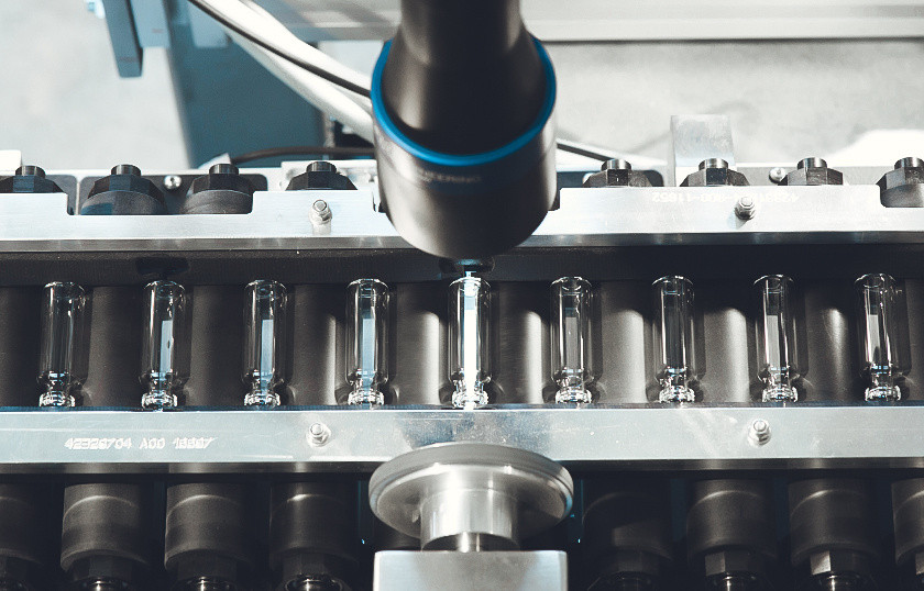 Cosmetic controls on vials - 3HS Line