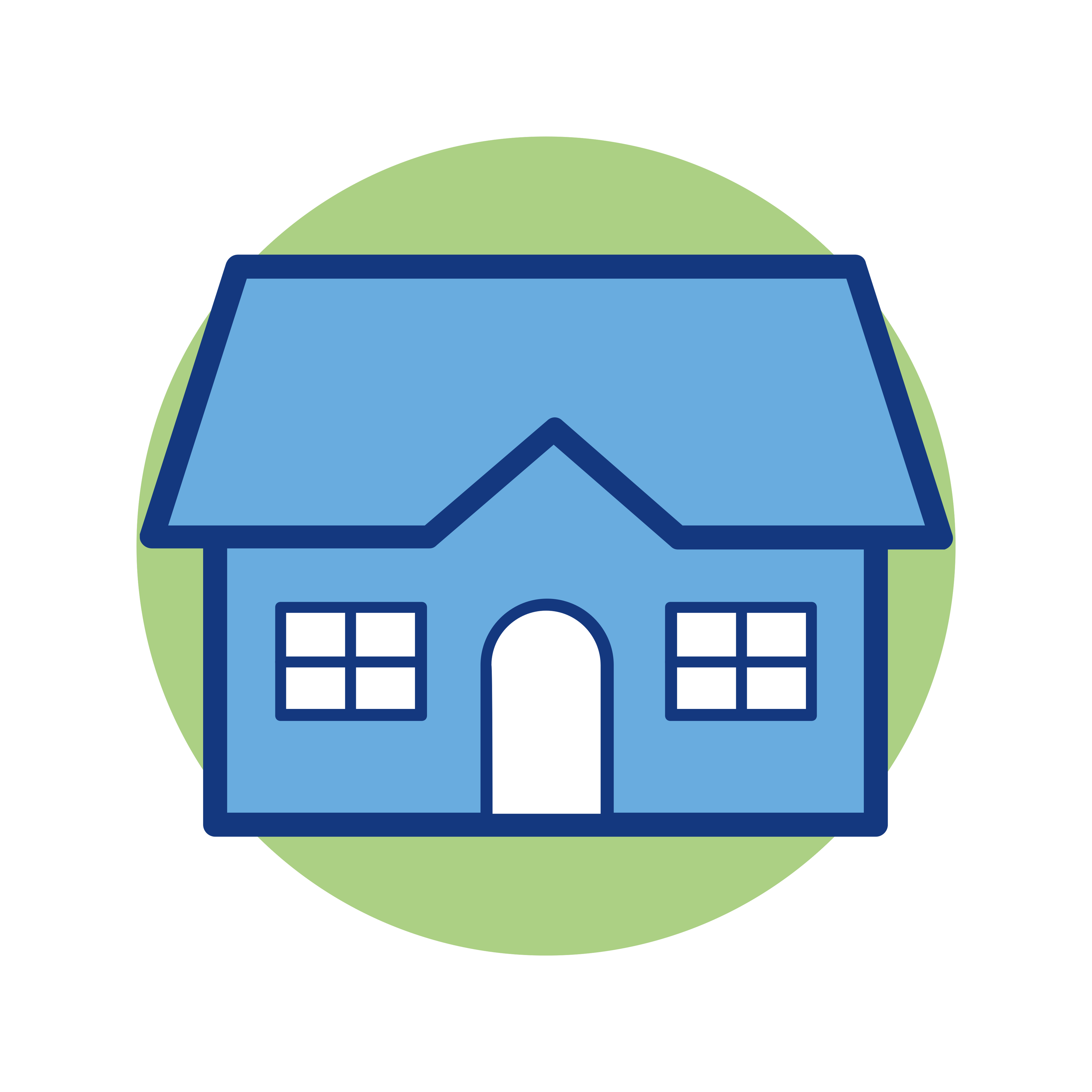 R&D infographic icon 5 home
