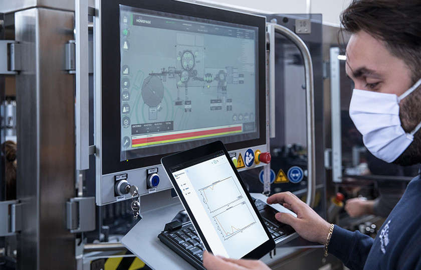 AI Virtual FAT operator with Tablet