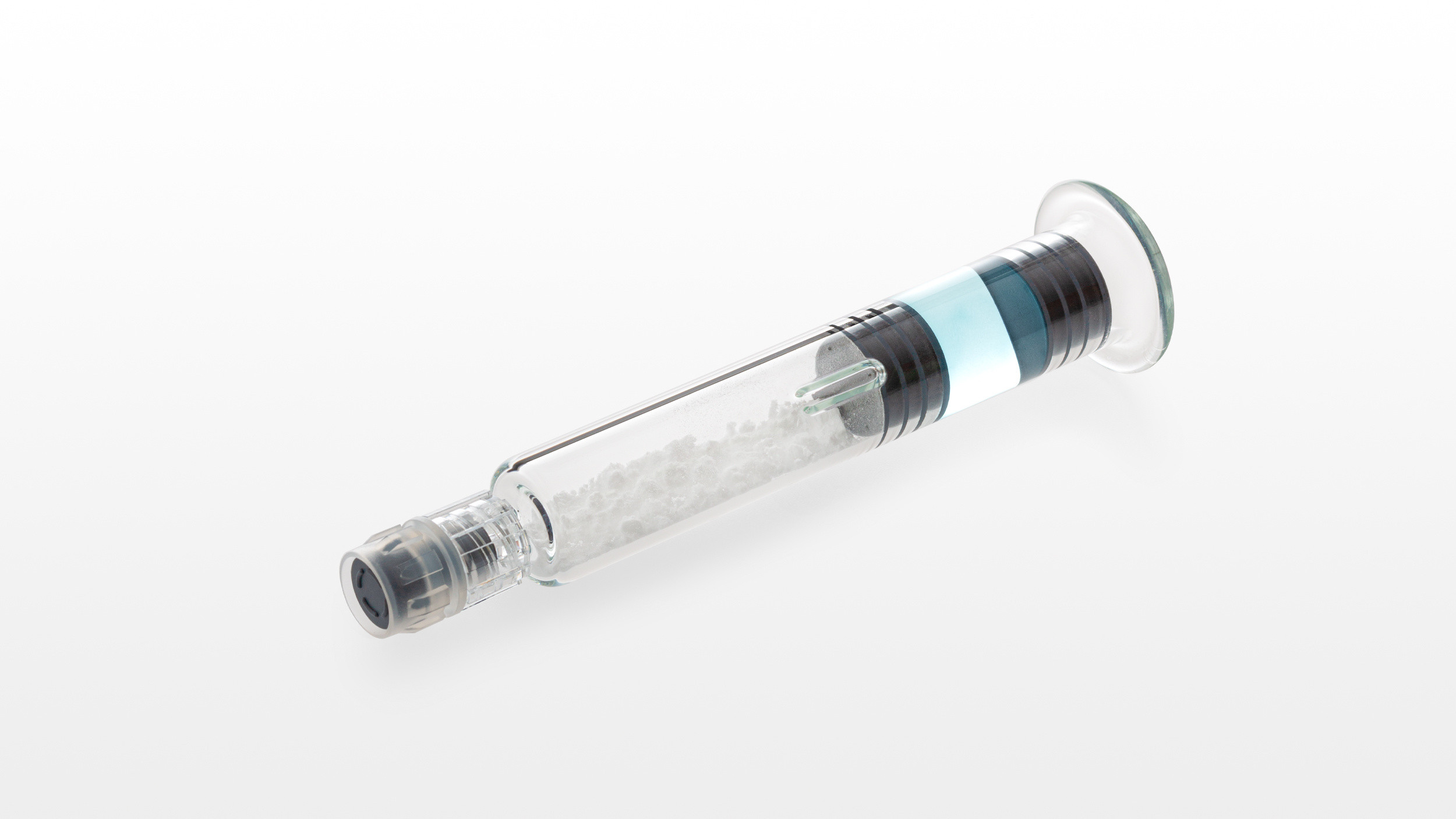 Bypass syringe filled with ITC