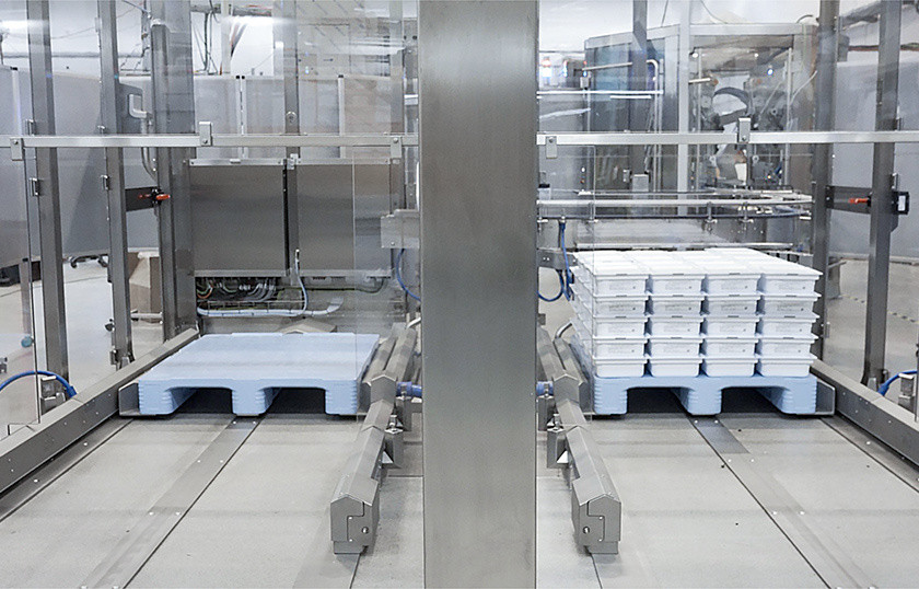 Case study MSD - machine in-feed with nest & tubs detail 