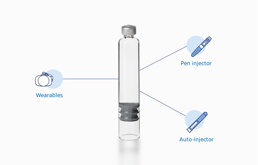 SG Nexa 3X glass cartridges