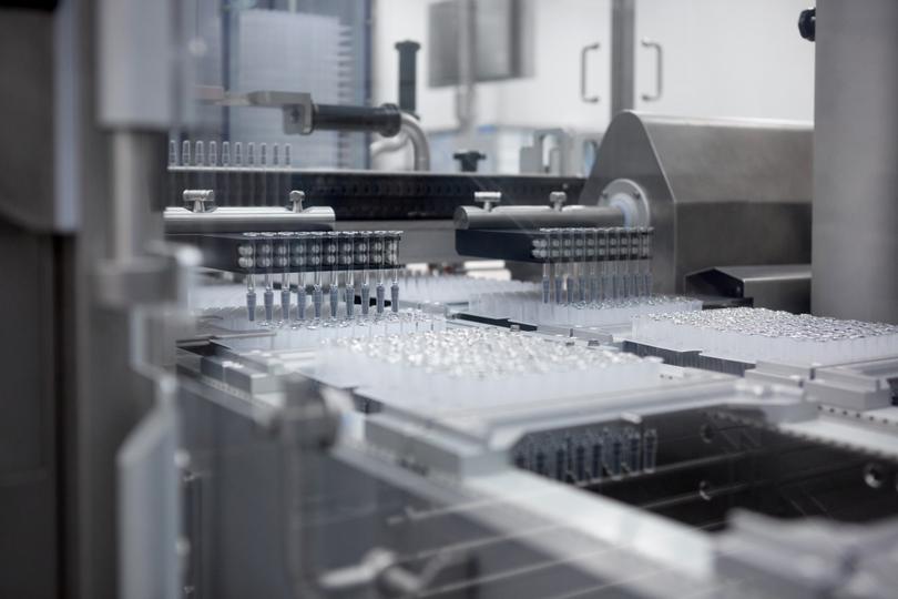 EZ-fill syringes production