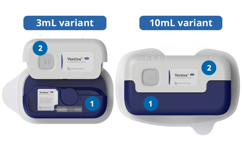Vertiva 3ml+10ml on-body delivery system - infographic - MB