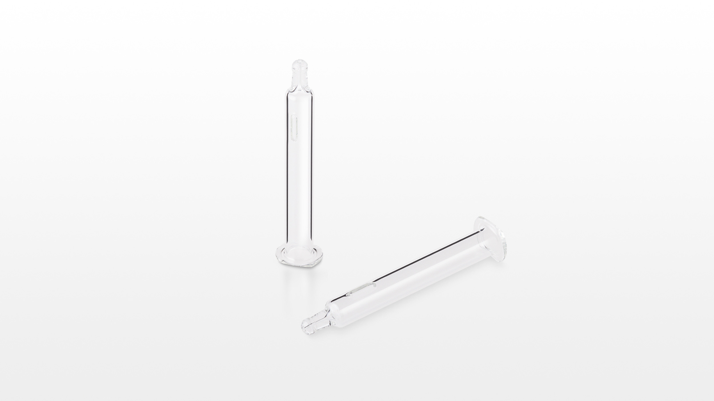 bypass syringe glass staked needle