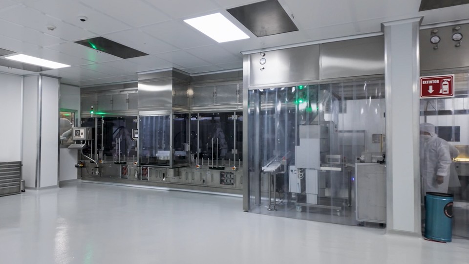 clean room in production area monterrey