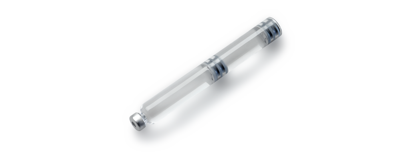 Dual Chamber Glass Cartridges